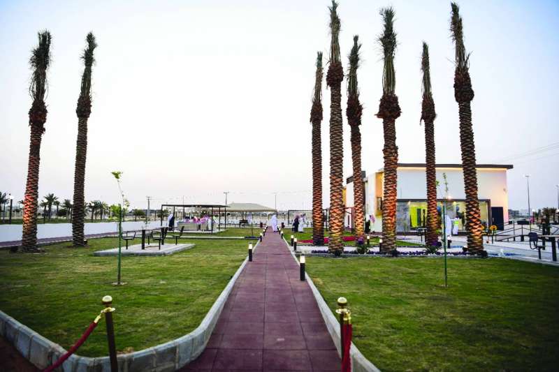 جانب من المنتجع 