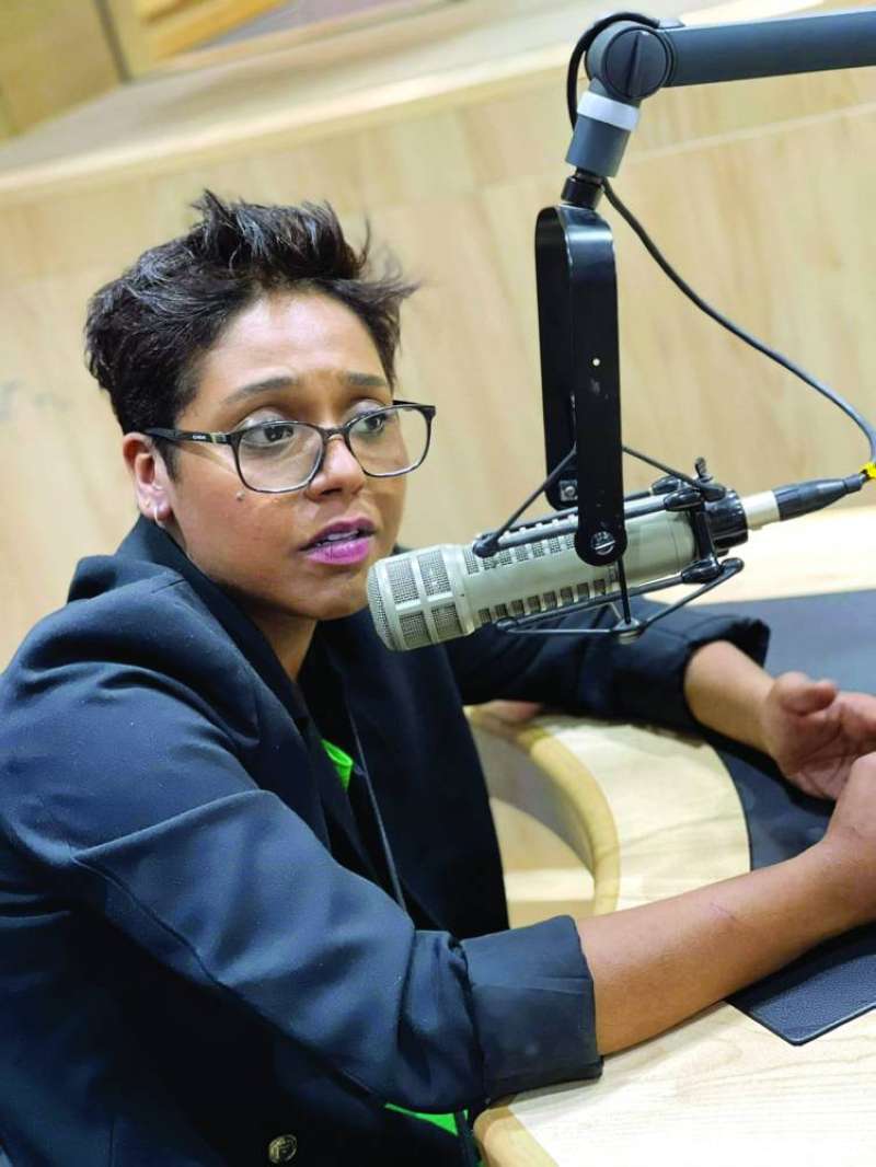 
نورا العميري في البرنامج
