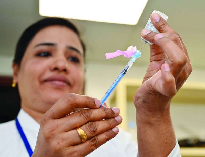 تنوعت مهام المركز ما بين التطعيم والمسحات
