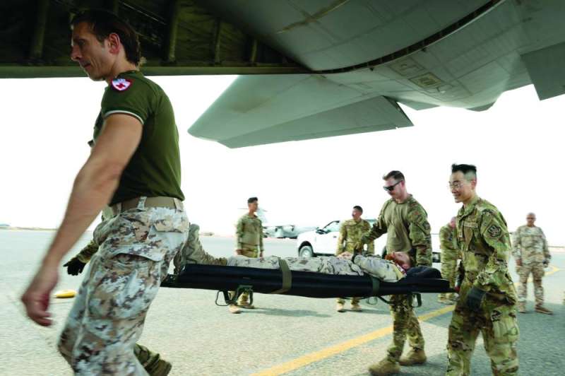 نقل أحد المصابين