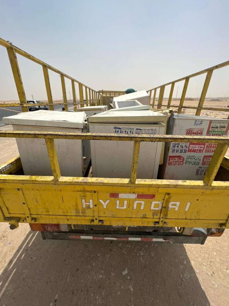 خلال جولة ميدانية للبلدية في طريق المطلاع 