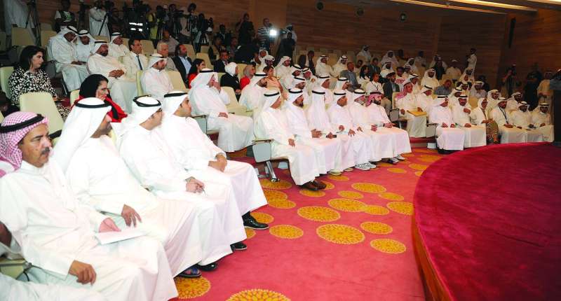 
حضور كبير من ممثلي وسائل الإعلام
