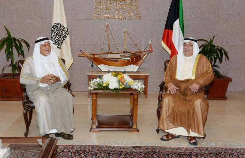 الصقر مستقبلا الأمير تركي الفيصل