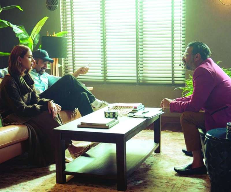 
من مسلسل «القفص»
