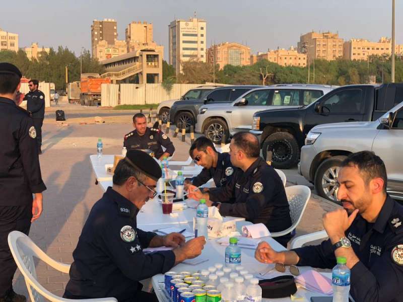 تسجيل مخالفات أثناء الحملة 