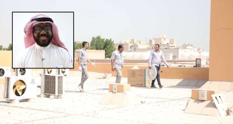 تركيب وحدات التكييف