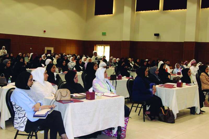 جانب من المعلمين 