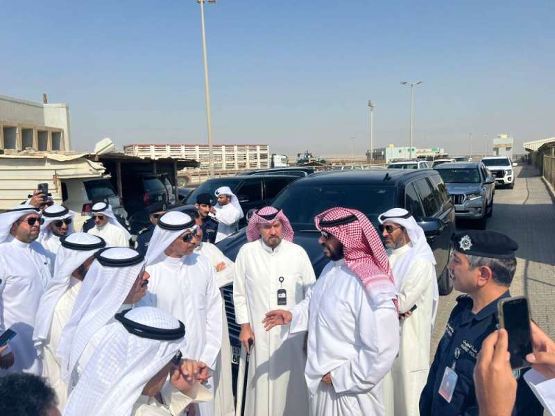 جانب من جولة وزير الدفاع ووزير الداخلية بالوكالة 