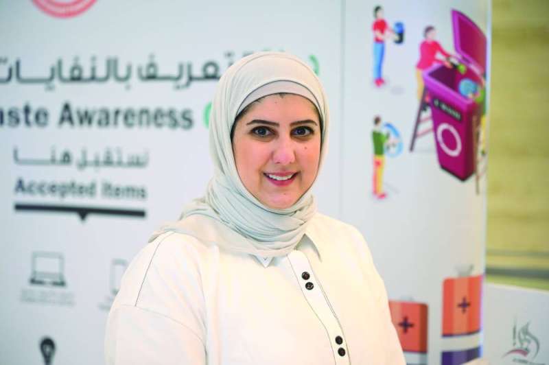 
جنان بهزاد خلال إطلاق الحملة 	(تصوير أسعد عبدالله)