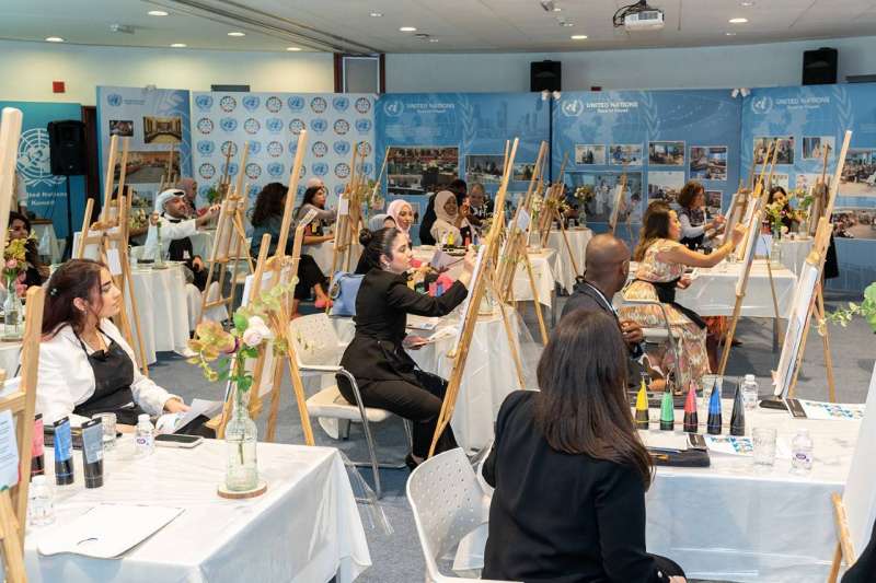 جانب من فعالية (اليوم العالمي للسلام)