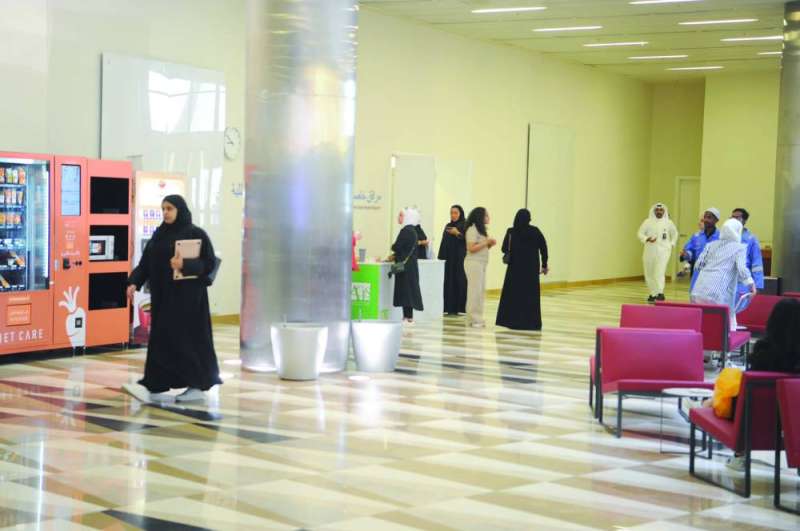 
بهو إحدى الكليات