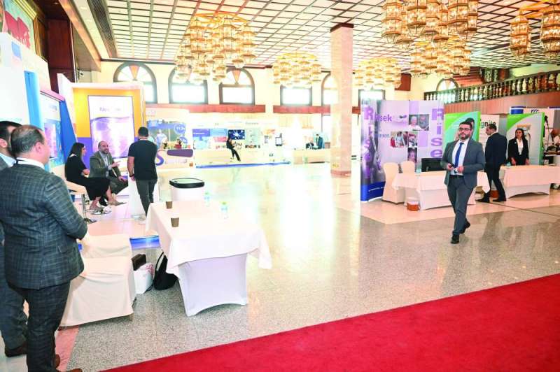 جانب من المعرض المصاحب للمؤتمر