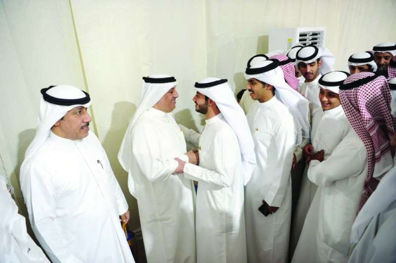 البذالي يتلقى التهاني