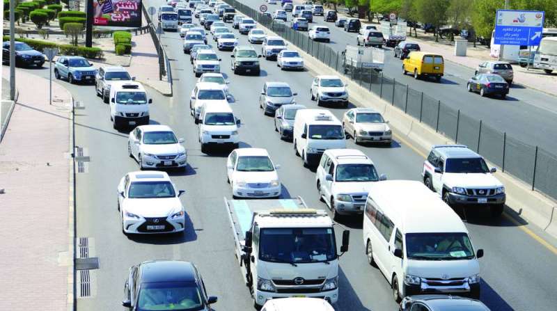 زحمة الدائري الرابع زادت مع العودة إلى المدارس 