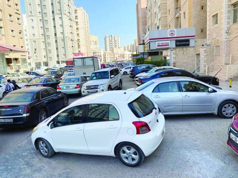 زحمة في الفروانية 