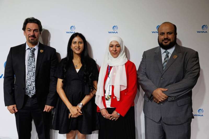 وفد الجمعية الطبية الكويتية	