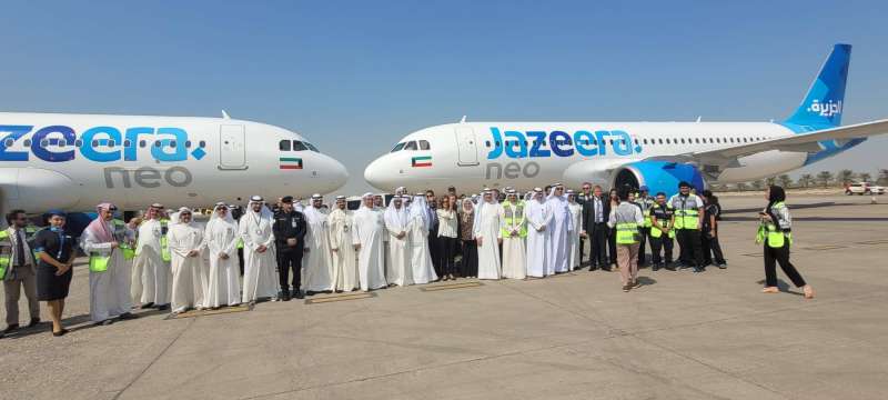 الطائرتان الجديدتان  (تصوير: سعود سالم) 