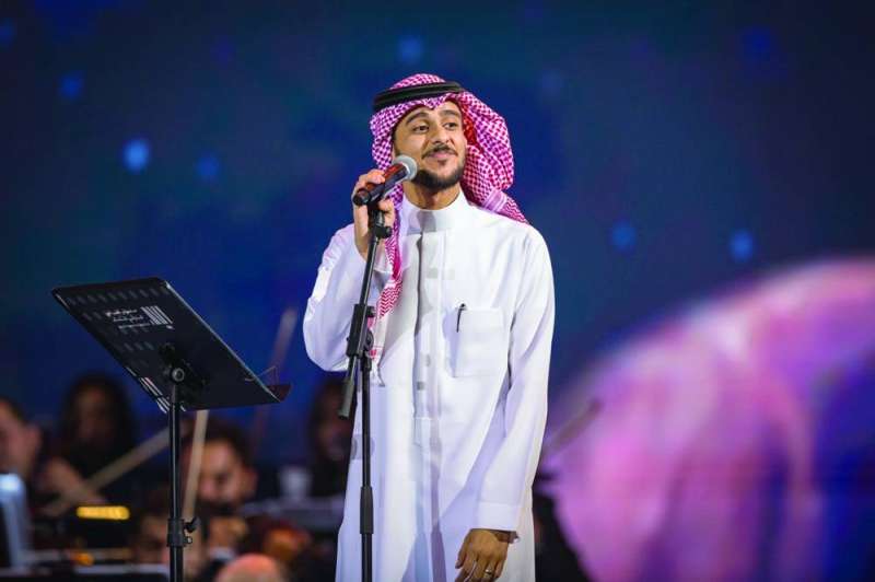 عايض في الحفل