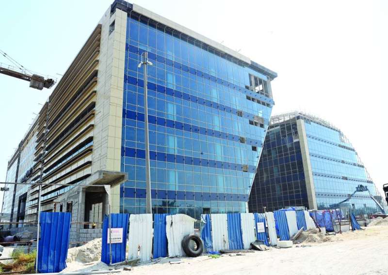 
جانب مما أنجز في مبنى الأدلة الجنائية
