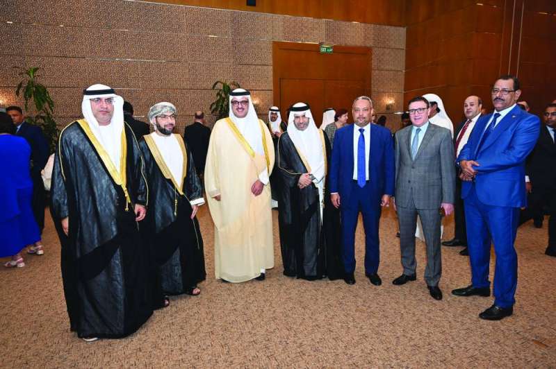 عدد من السفراء في احتفال اليوم الوطني القبرصي