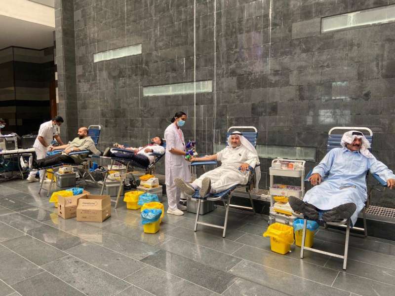 حملة التبرع بالدم في وزارة التربية