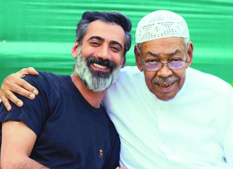 محمد العلوي مع سعد الفرج
