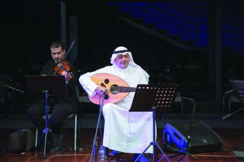 البعجيان خلال الأمسية