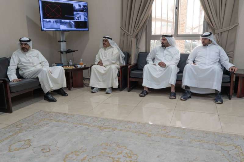 جانب من الزيارة