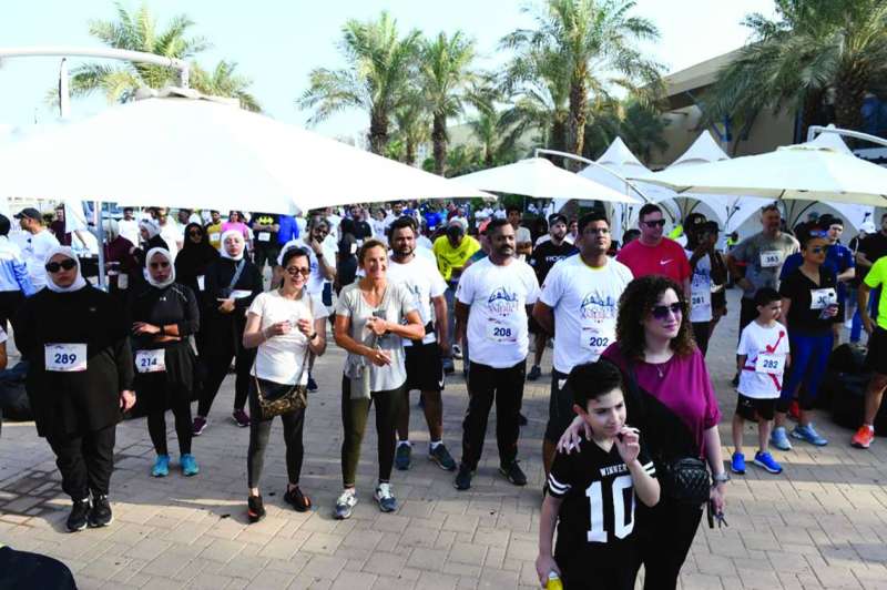 مشاركون في انطلاق فعاليات أسبوع اكتشف أميركا