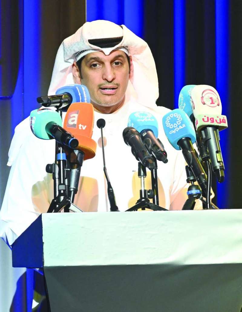 وزير الإعلام يُلقي كلمة الافتتاح 