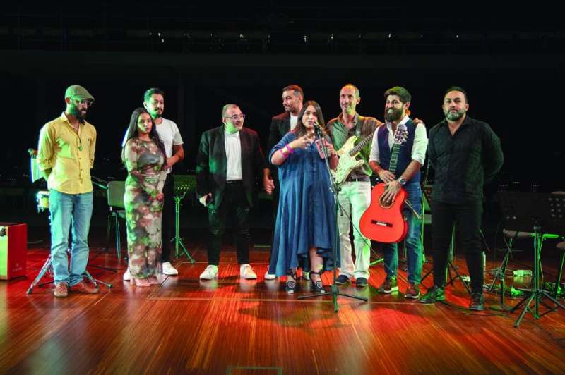 نجوم «الموسيقى... حيث تلتقي الثقافات»