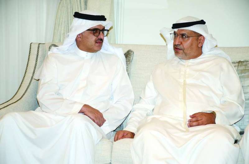 النيادي والسفير السعودي
