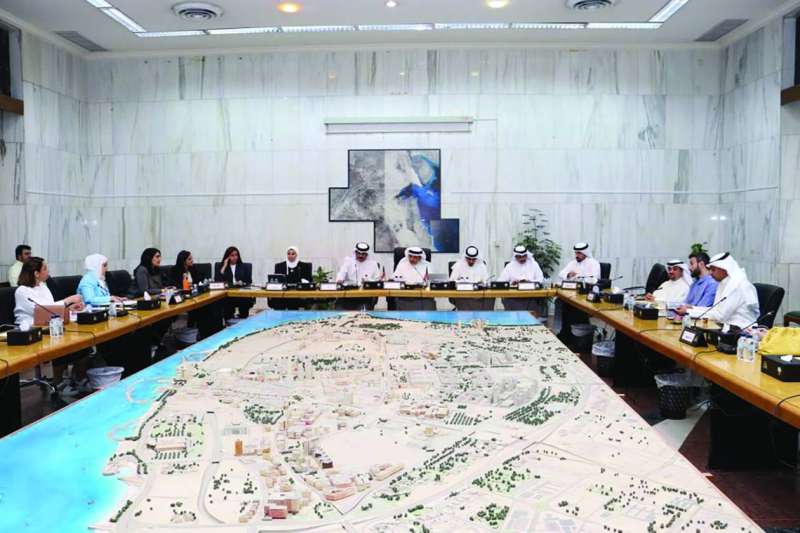 جانب من اجتماع اللجنة الفنية
