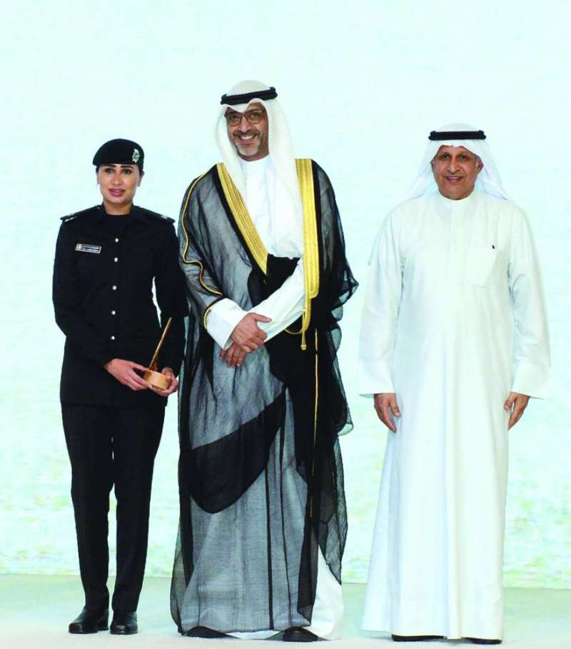 تكريم الملازم ليالي جاسم