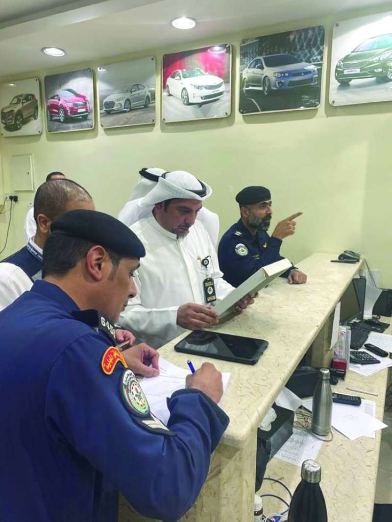 الظفيري والعوضي خلال الحملة 