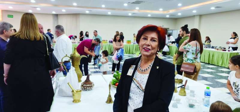 عضو أخوية سيدات البشارة منى جرجوعي