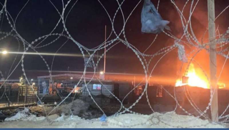 استهداف شاحنات على الحدود السورية - العراقية 