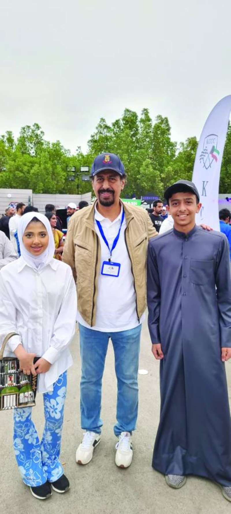 
الخالد متوسطاً سليمان وياسمين غانم السليماني