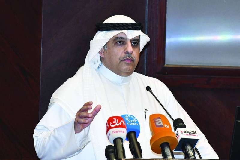 
ماضي الخميس متحدثاً خلال الحفل