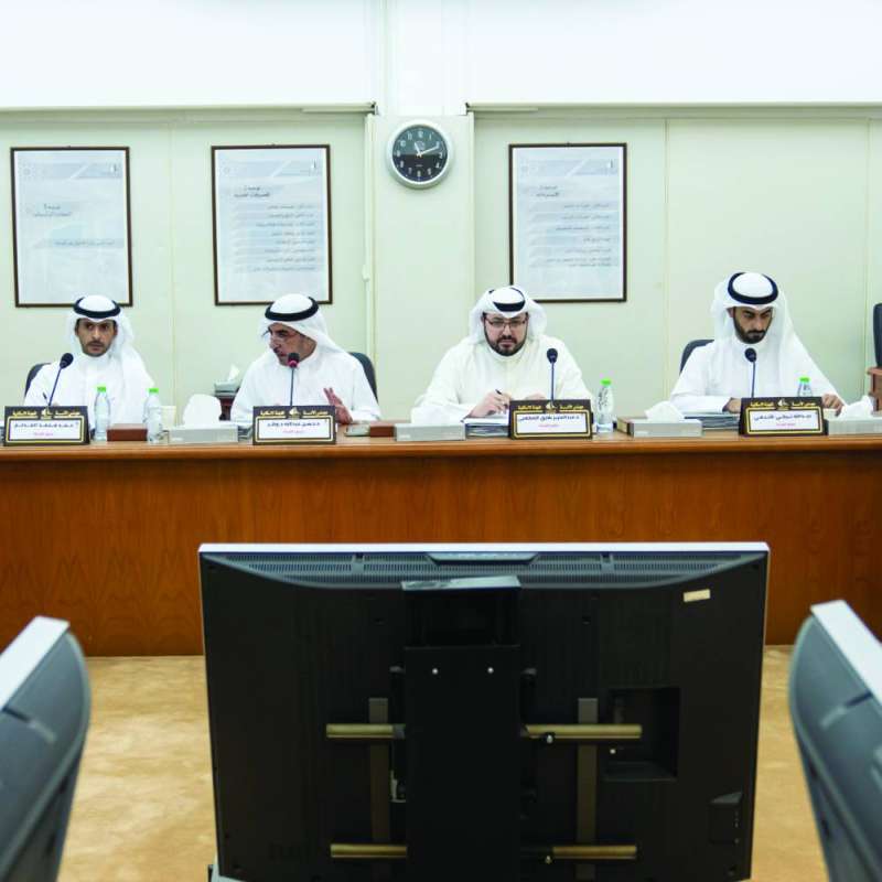 
من اجتماع لجنة الإسكان الأسبوع الماضي