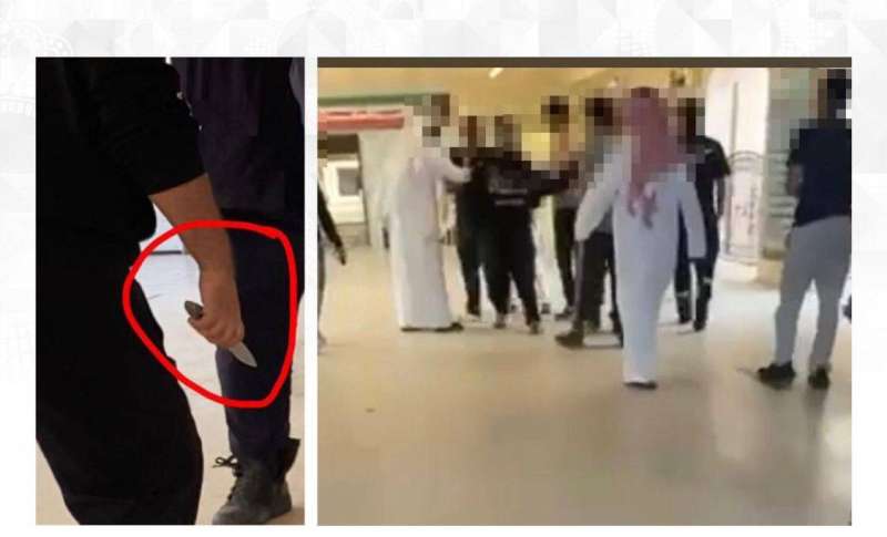 إحالة شخص إلى السجن المركزي في واقعة الاعتداء بالضرب المتداولة عبر مقطع فيديو