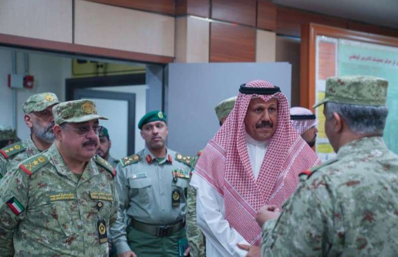 نائب رئيس الحرس الوطني يتفقد «مركز العمليات»: 
 