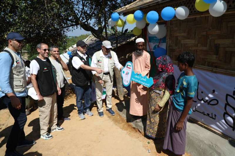 توزيع مفاتيح المنازل