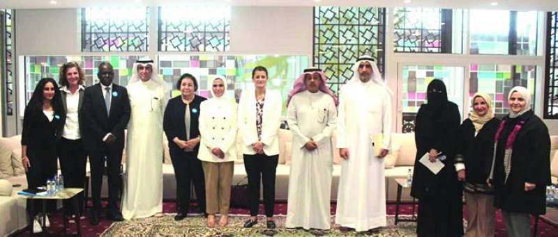 البغلي والمطيري ووفد المنظمة