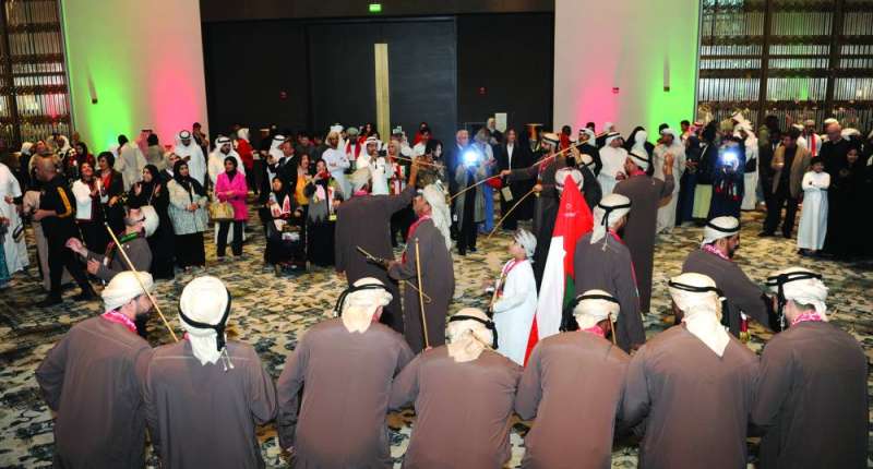 رقصة من التراث العماني