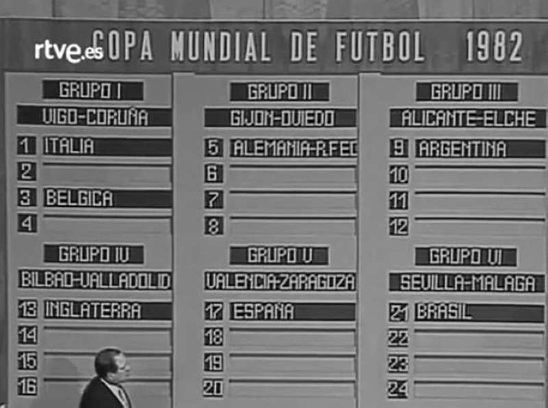 
لقطة توضح خطأ المنظمين بوضع بلجيكا في مجموعة ايطاليا
