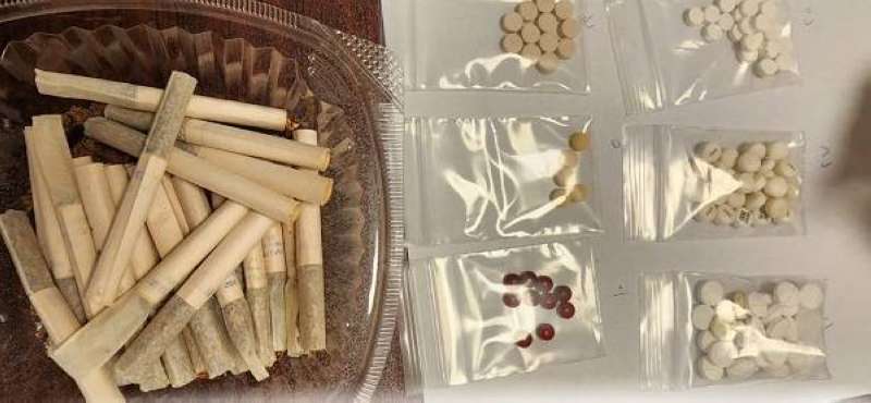 ضبط حشيش وماريجوانا وقرطوم مع 3 مسافرين في المطار
 