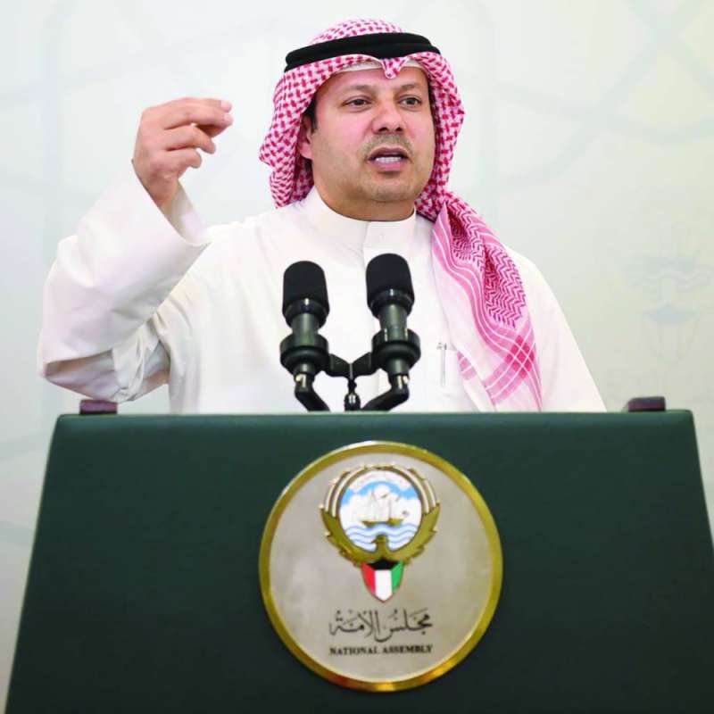 فيصل الكندري في مؤتمره الصحافي