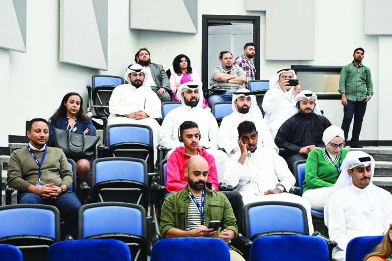 جانب من الحضور 