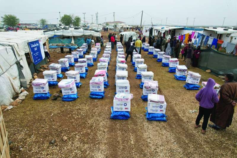 مساعدات للاجئين